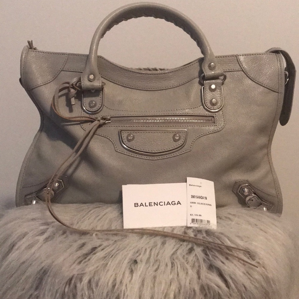 FLASH SALE AUTHENTIC Balenciaga Metallic City Bag
